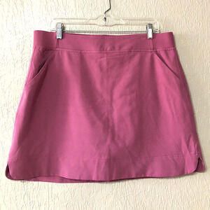 32 Degrees Cool Women's Skort Skirt Shorts Tennis Core Pink Rose Size XL New